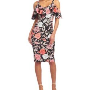 Rachel Roy midi-dress off the shoulder size M